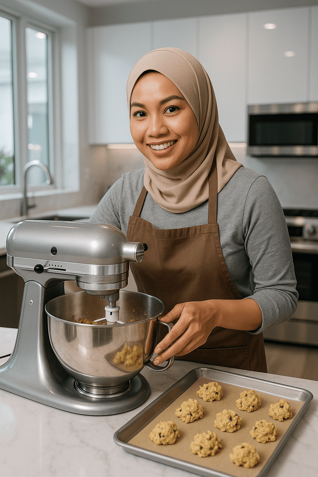 malay lady stand mixer - barangelektikmy