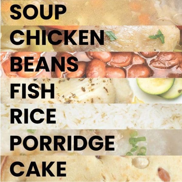 Russell Taylors Electric Pressure Cooker PC-60 with stainless steel pot, 6L capacity, featuring timer and keep warm functions for cooking soup, chicken, beans, fish, rice, porridge, and cake.