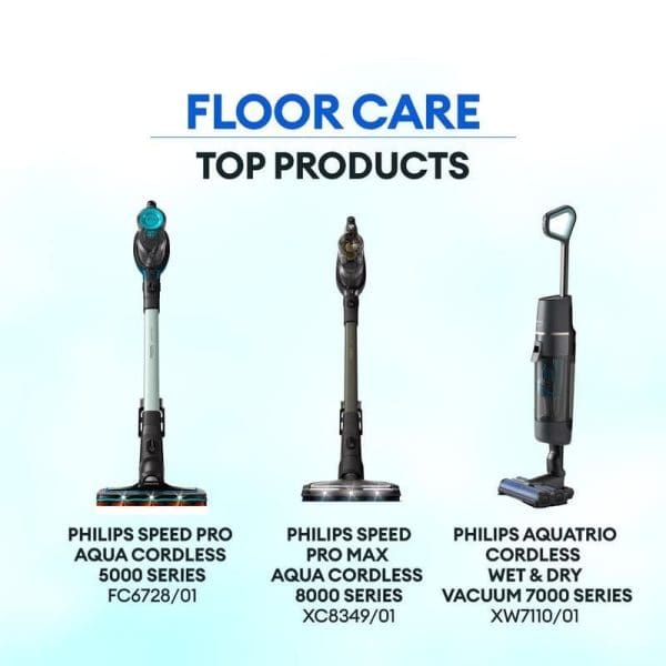 Philips FC9352 PowerPro Compact Bagless Vacuum Cleaner - produk penjagaan lantai terbaik untuk pembersihan rumah tanpa beg habuk yang cekap dan mudah digunakan.